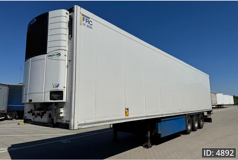 Krone SD / Carrier Vector 1550 / Palletbox / BPW Drum - סמיטריילר עם קירור: תמונה 1 Krone SD / Carrier Vector 1550 / Palletbox / BPW Drum - סמיטריילר עם קירור: תמונה 1
