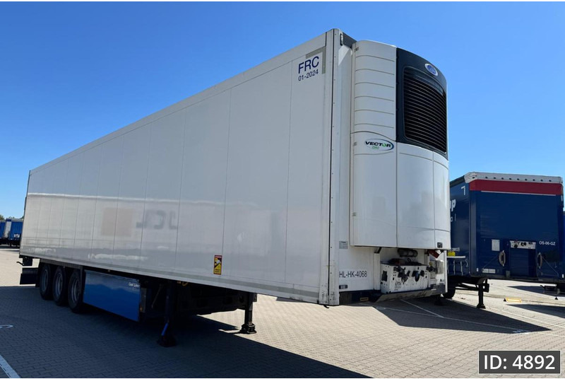 Krone SD / Carrier Vector 1550 / Palletbox / BPW Drum - סמיטריילר עם קירור: תמונה 4 Krone SD / Carrier Vector 1550 / Palletbox / BPW Drum - סמיטריילר עם קירור: תמונה 4