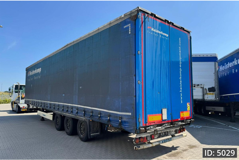 Krone SD / Mega / BPW Disk - סמיטריילר עם וילונות צד: תמונה 2 Krone SD / Mega / BPW Disk - סמיטריילר עם וילונות צד: תמונה 2