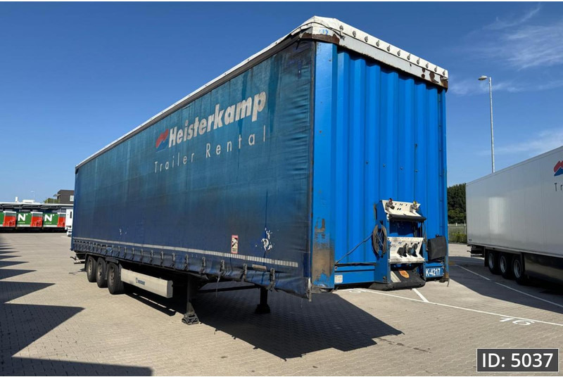 Krone SD / Mega / BPW Disk - סמיטריילר עם וילונות צד: תמונה 4 Krone SD / Mega / BPW Disk - סמיטריילר עם וילונות צד: תמונה 4