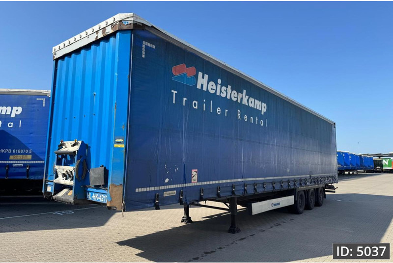 Krone SD / Mega / BPW Disk - סמיטריילר עם וילונות צד: תמונה 1 Krone SD / Mega / BPW Disk - סמיטריילר עם וילונות צד: תמונה 1
