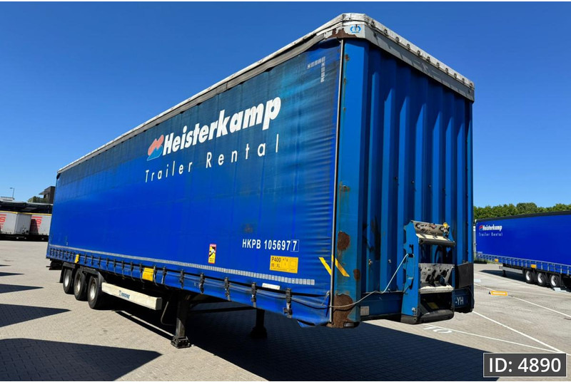 Krone SD Mega / BPW Drum / Huckepack - סמיטריילר עם וילונות צד: תמונה 4 Krone SD Mega / BPW Drum / Huckepack - סמיטריילר עם וילונות צד: תמונה 4