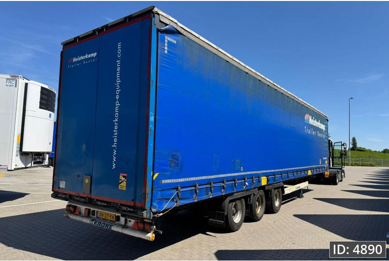 Krone SD Mega / BPW Drum / Huckepack - סמיטריילר עם וילונות צד: תמונה 3 Krone SD Mega / BPW Drum / Huckepack - סמיטריילר עם וילונות צד: תמונה 3