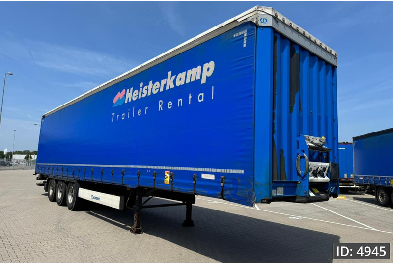 Krone SD / Sideboards / Drum brakes / DHOLLANDIA 2000KG - סמיטריילר עם וילונות צד: תמונה 5 Krone SD / Sideboards / Drum brakes / DHOLLANDIA 2000KG - סמיטריילר עם וילונות צד: תמונה 5