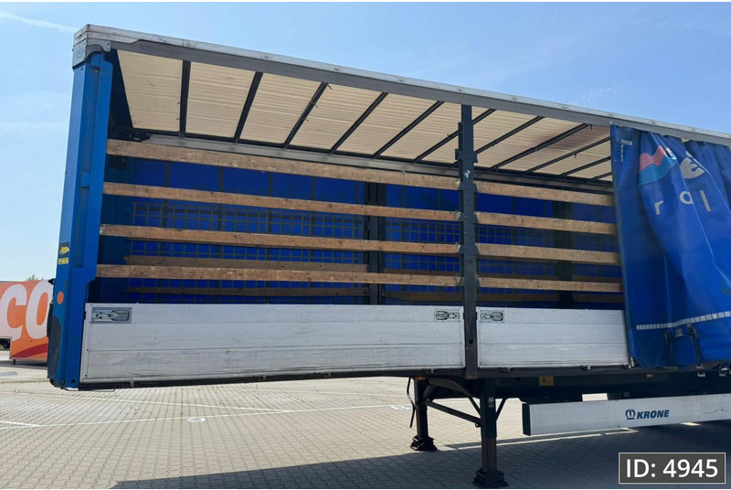 Krone SD / Sideboards / Drum brakes / DHOLLANDIA 2000KG - סמיטריילר עם וילונות צד: תמונה 2 Krone SD / Sideboards / Drum brakes / DHOLLANDIA 2000KG - סמיטריילר עם וילונות צד: תמונה 2