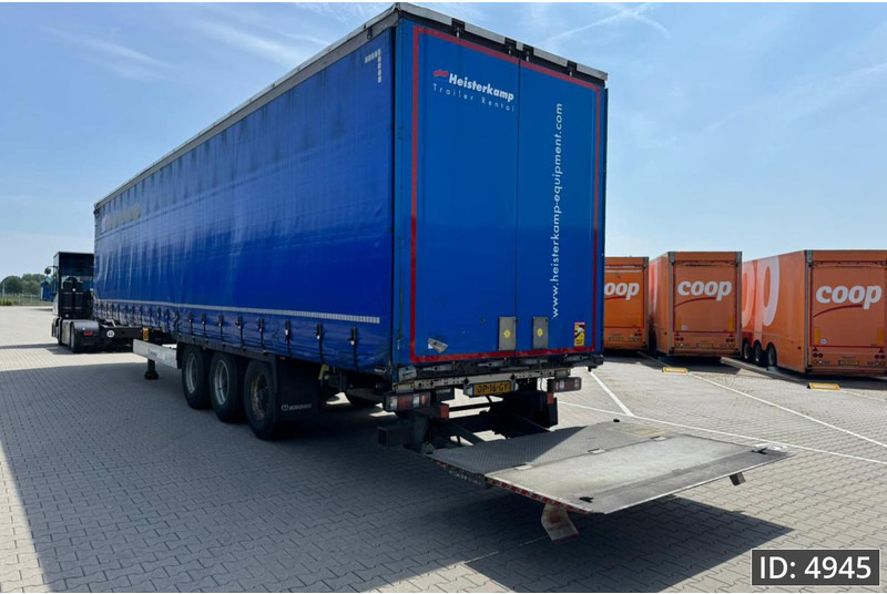 Krone SD / Sideboards / Drum brakes / DHOLLANDIA 2000KG - סמיטריילר עם וילונות צד: תמונה 3 Krone SD / Sideboards / Drum brakes / DHOLLANDIA 2000KG - סמיטריילר עם וילונות צד: תמונה 3