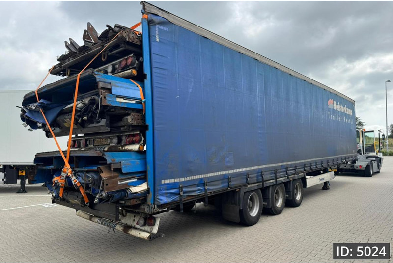 Krone SD / Stack 5x mega / BPW Drum - סמיטריילר עם וילונות צד: תמונה 4 Krone SD / Stack 5x mega / BPW Drum - סמיטריילר עם וילונות צד: תמונה 4