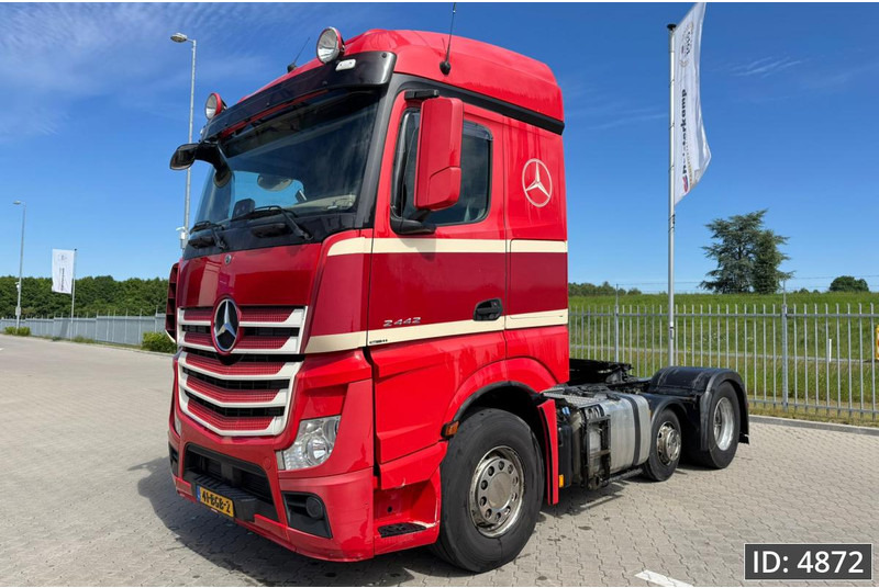 Mercedes-Benz Actros 2442 GigaSpace, Euro 6, / 6x2 / Standklima / TUV 8-6-2026 - יחידת טרקטור: תמונה 1 Mercedes-Benz Actros 2442 GigaSpace, Euro 6, / 6x2 / Standklima / TUV 8-6-2026 - יחידת טרקטור: תמונה 1