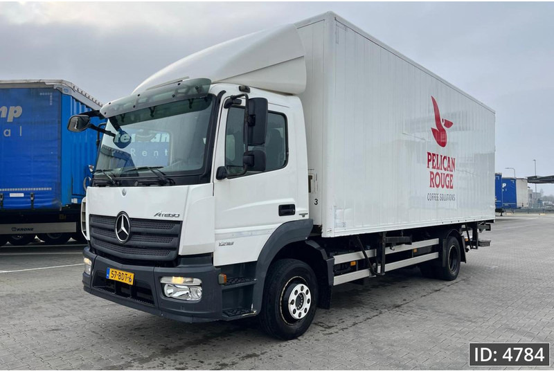 Mercedes-Benz Atego 1218 Day Cab, Euro 5, BDF / Automatic / standklima / DHOLLANDIA 2000KG - מוביל מכולות/ משאית החלפת גוף: תמונה 1 Mercedes-Benz Atego 1218 Day Cab, Euro 5, BDF / Automatic / standklima / DHOLLANDIA 2000KG - מוביל מכולות/ משאית החלפת גוף: תמונה 1