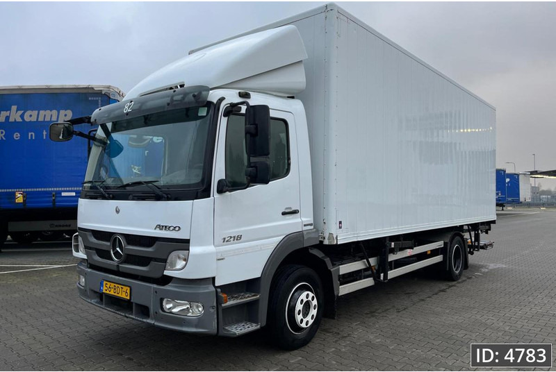Mercedes-Benz Atego 1218 Day Cab, Euro 5, BDF / EPS automatic / standklima / DHOLLANDIA 2000KG - מוביל מכולות/ משאית החלפת גוף: תמונה 1 Mercedes-Benz Atego 1218 Day Cab, Euro 5, BDF / EPS automatic / standklima / DHOLLANDIA 2000KG - מוביל מכולות/ משאית החלפת גוף: תמונה 1