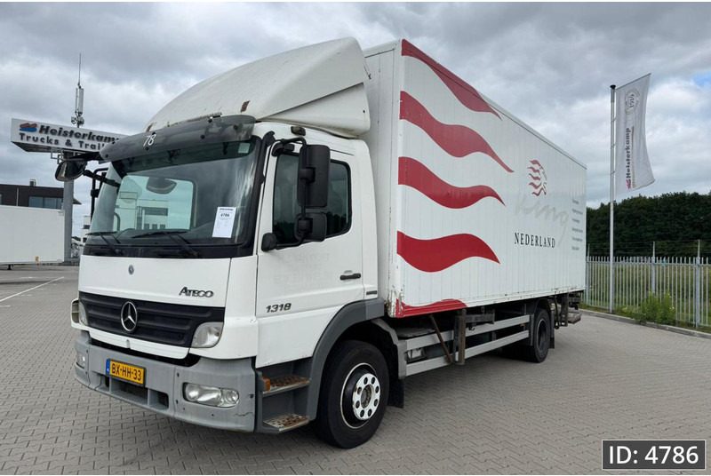 Mercedes-Benz Atego 1318 Day Cab, Euro 5, BDF / EPS automatic / DHOLLANDIA 2000KG - מוביל מכולות/ משאית החלפת גוף: תמונה 1 Mercedes-Benz Atego 1318 Day Cab, Euro 5, BDF / EPS automatic / DHOLLANDIA 2000KG - מוביל מכולות/ משאית החלפת גוף: תמונה 1