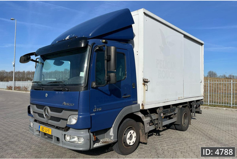 Mercedes-Benz Atego 816 Day Cab, Euro 5, BDF / EPS automatic / standklima / Hydraulic system - מוביל מכולות/ משאית החלפת גוף: תמונה 1 Mercedes-Benz Atego 816 Day Cab, Euro 5, BDF / EPS automatic / standklima / Hydraulic system - מוביל מכולות/ משאית החלפת גוף: תמונה 1