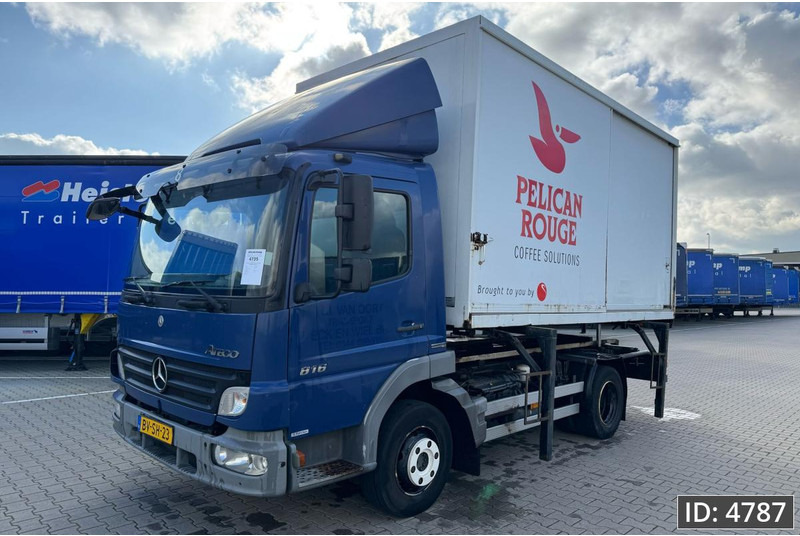 Mercedes-Benz Atego 816 Day Cab, Euro 5, BDF / EPS automatic / standklima / Hydraulic system - מוביל מכולות/ משאית החלפת גוף: תמונה 2 Mercedes-Benz Atego 816 Day Cab, Euro 5, BDF / EPS automatic / standklima / Hydraulic system - מוביל מכולות/ משאית החלפת גוף: תמונה 2