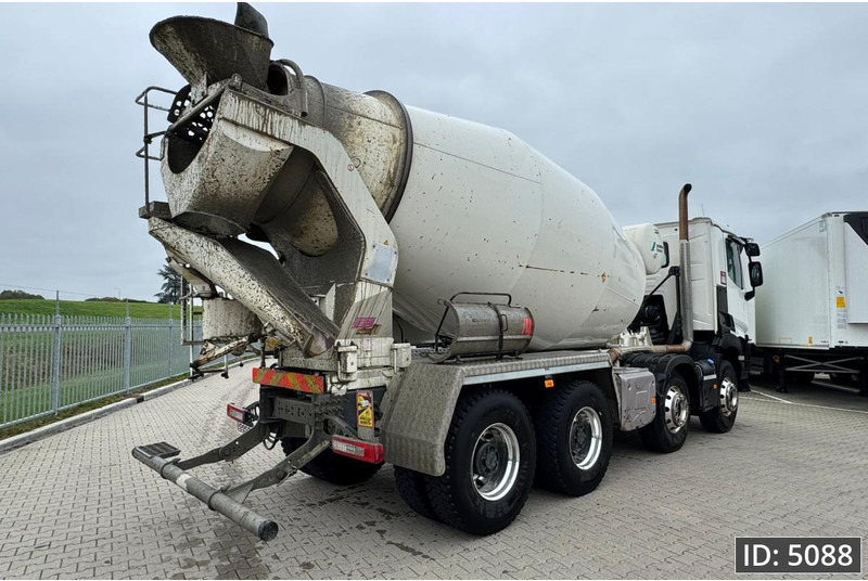 Renault C480 Day Cab, Euro 6, 8x4 / Full steel / 9m3 / TOP!! - משאית מערבלת בטון: תמונה 3 Renault C480 Day Cab, Euro 6, 8x4 / Full steel / 9m3 / TOP!! - משאית מערבלת בטון: תמונה 3