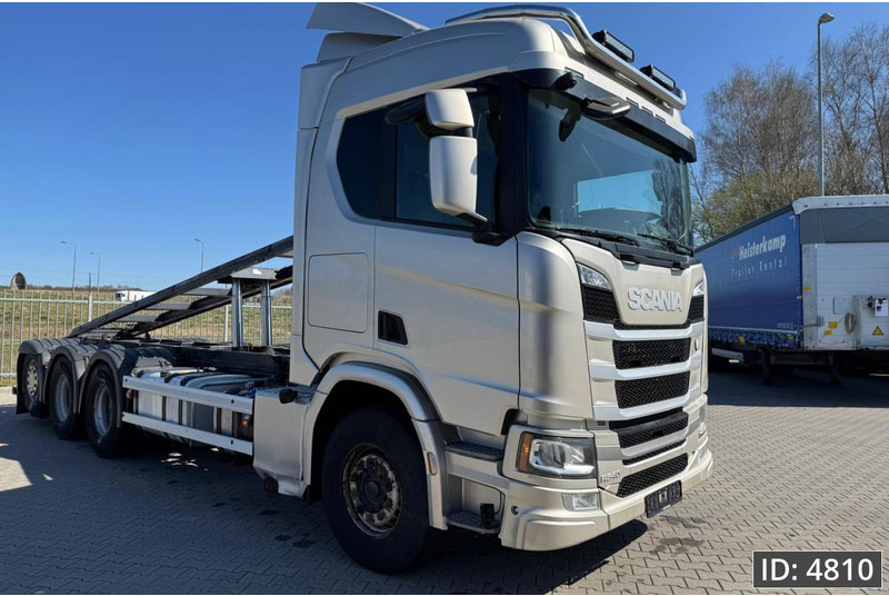 Scania R540 Topline, Euro 6, / 8x4 / BDF / Lift axle / frame 7.4 m - מוביל מכולות/ משאית החלפת גוף: תמונה 4 Scania R540 Topline, Euro 6, / 8x4 / BDF / Lift axle / frame 7.4 m - מוביל מכולות/ משאית החלפת גוף: תמונה 4