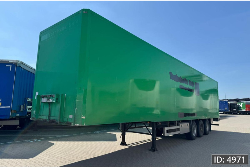 Van Eck PT-3 / BPW Drum / Roll up door - סמיטריילר בתיבה סגורה: תמונה 1 Van Eck PT-3 / BPW Drum / Roll up door - סמיטריילר בתיבה סגורה: תמונה 1