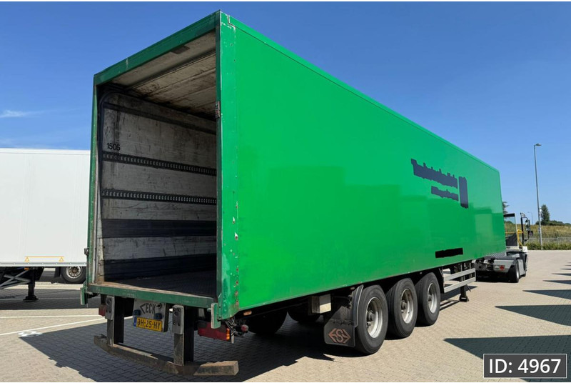 Van Eck PT-3 / BPW Drum / Roll up door - סמיטריילר בתיבה סגורה: תמונה 3 Van Eck PT-3 / BPW Drum / Roll up door - סמיטריילר בתיבה סגורה: תמונה 3
