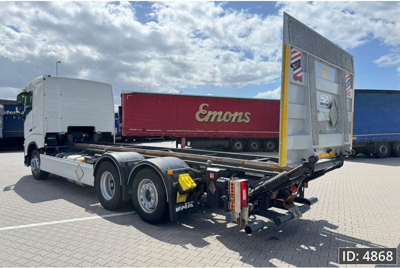 Volvo FH 500 Globetrotter, Euro 6, / 6x2 / Hydraulic body / frame 7.4 m / Tail lift - מוביל מכולות/ משאית החלפת גוף: תמונה 2 Volvo FH 500 Globetrotter, Euro 6, / 6x2 / Hydraulic body / frame 7.4 m / Tail lift - מוביל מכולות/ משאית החלפת גוף: תמונה 2