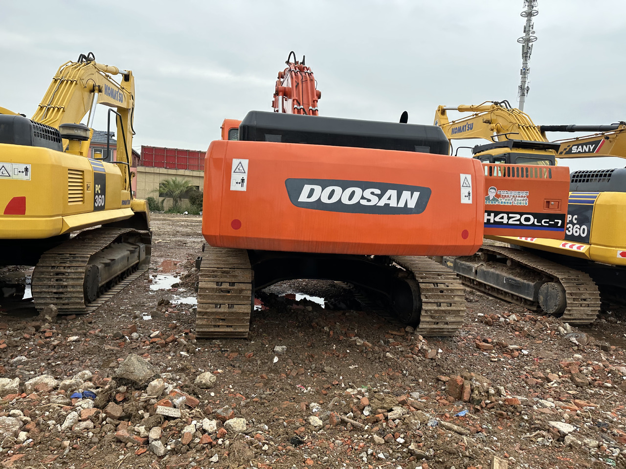 מחפר סורק DOOSAN DH420LC-7 Crawler Excavator: תמונה 6