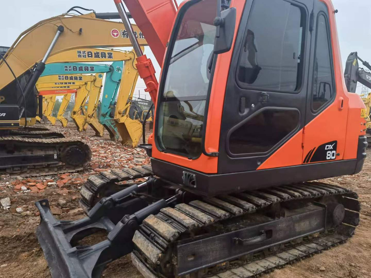 DOOSAN DX80 - מחפר סורק: תמונה 3 DOOSAN DX80 - מחפר סורק: תמונה 3