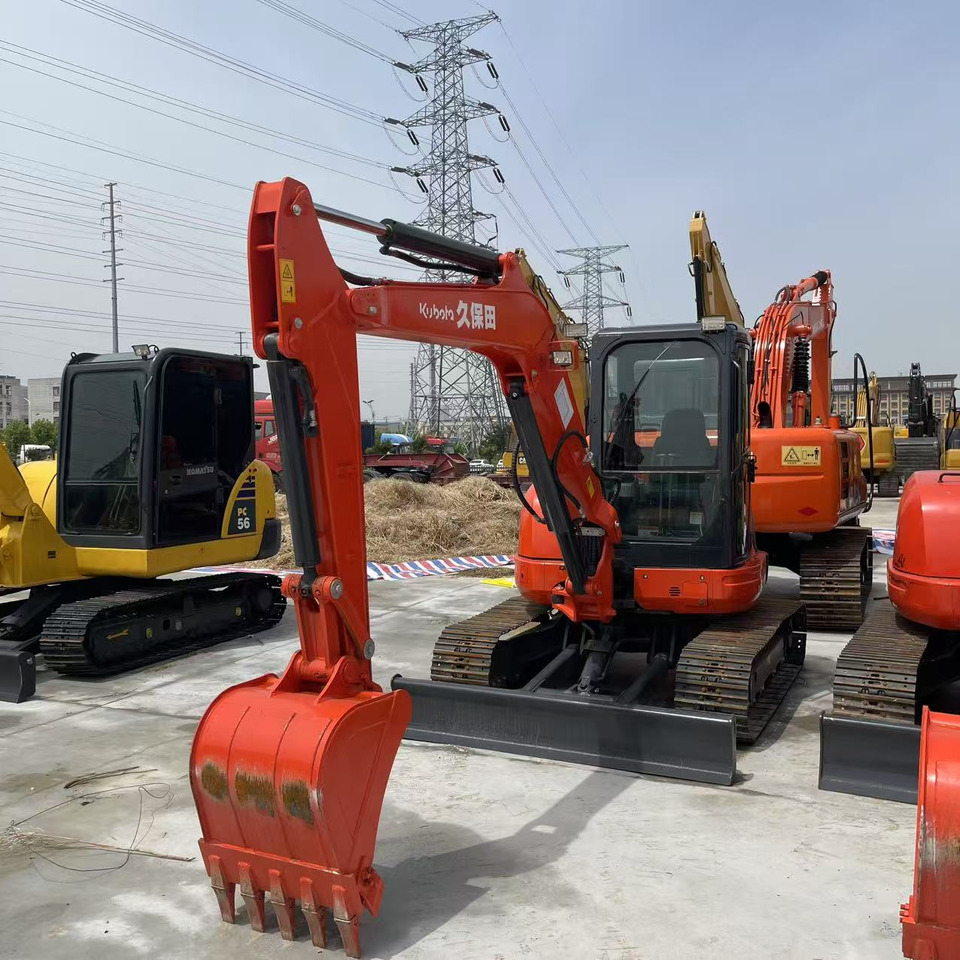 KUBOTA Mini Excavator U55 - מיני מחפר: תמונה 3 KUBOTA Mini Excavator U55 - מיני מחפר: תמונה 3