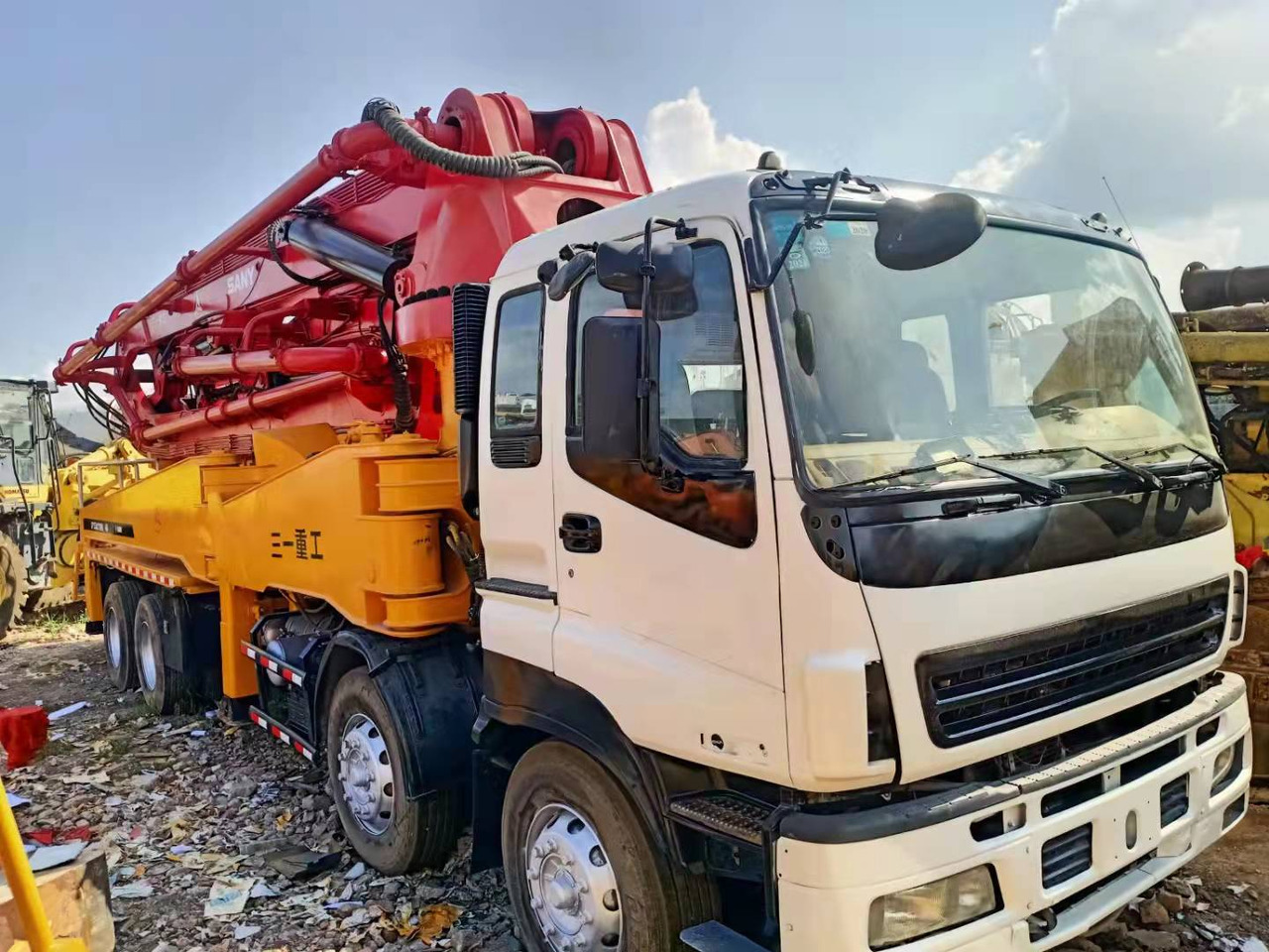 SANY SY5382 48M CLICK HERE FOR DISCOUNT - משאית משאבת בטון: תמונה 1 SANY SY5382 48M CLICK HERE FOR DISCOUNT - משאית משאבת בטון: תמונה 1