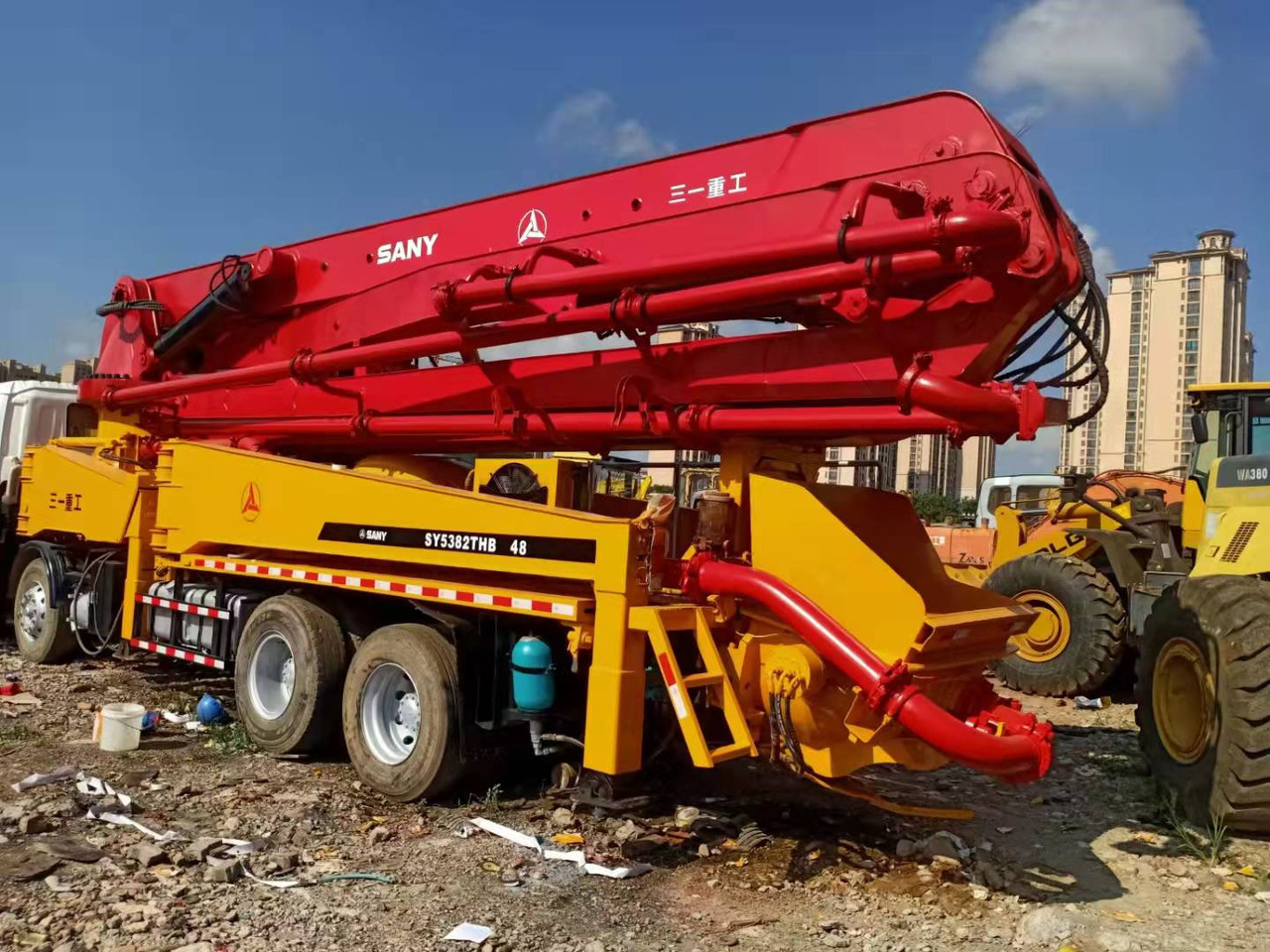 SANY SY5382 48M CLICK HERE FOR DISCOUNT - משאית משאבת בטון: תמונה 5 SANY SY5382 48M CLICK HERE FOR DISCOUNT - משאית משאבת בטון: תמונה 5
