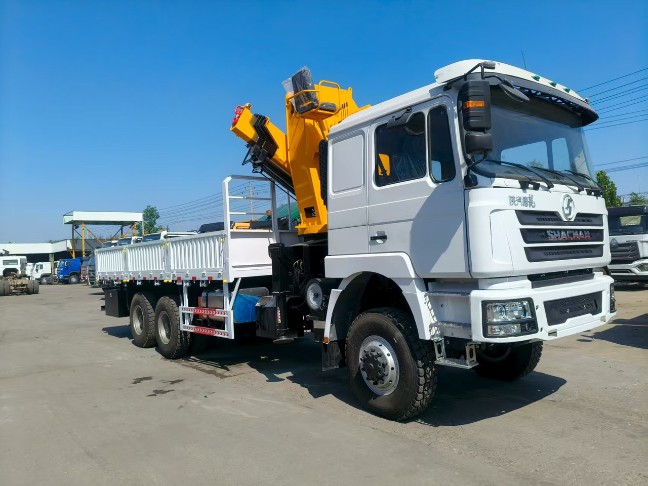 SHACMAN Truck Counted Crane 6x4 Click for Discount - מזהיר: תמונה 1 SHACMAN Truck Counted Crane 6x4 Click for Discount - מזהיר: תמונה 1