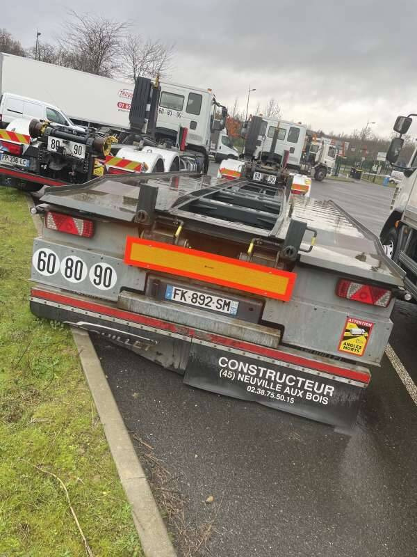 Remorque 2 Essieux 19 TONNES - PORTE CAISSON - קרון נגרר מתגלגל/ מדלג: תמונה 3 Remorque 2 Essieux 19 TONNES - PORTE CAISSON - קרון נגרר מתגלגל/ מדלג: תמונה 3