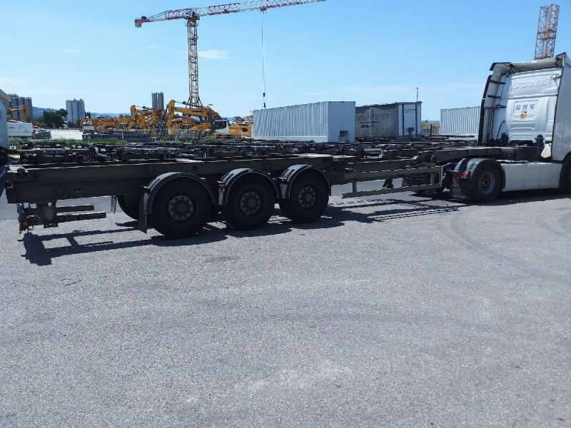 Semi-remorque 3 Essieux 38 TONNES CHARIOT COULISSANT - סמיטריילר מוביל מכולות/ החלפת גוף: תמונה 1 Semi-remorque 3 Essieux 38 TONNES CHARIOT COULISSANT - סמיטריילר מוביל מכולות/ החלפת גוף: תמונה 1