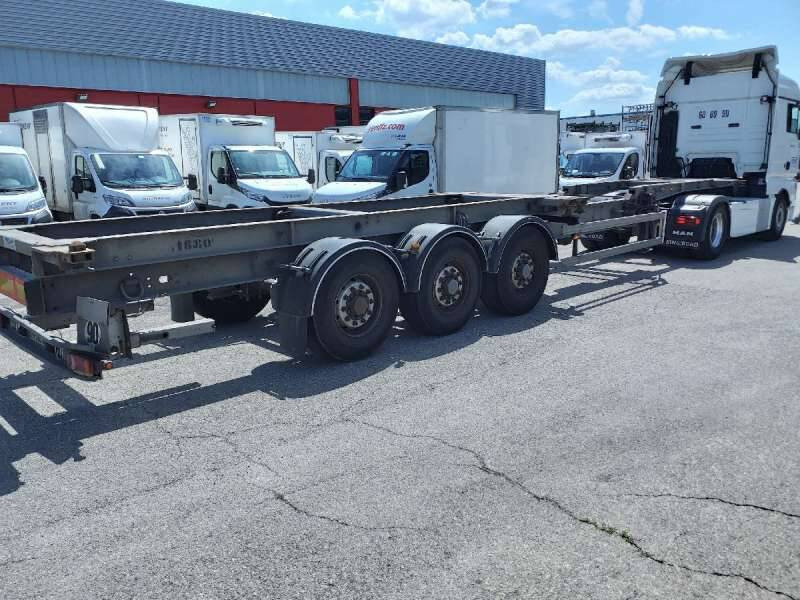 Semi-remorque 3 Essieux 38 TONNES CHARIOT COULISSANT - סמיטריילר מוביל מכולות/ החלפת גוף: תמונה 1 Semi-remorque 3 Essieux 38 TONNES CHARIOT COULISSANT - סמיטריילר מוביל מכולות/ החלפת גוף: תמונה 1