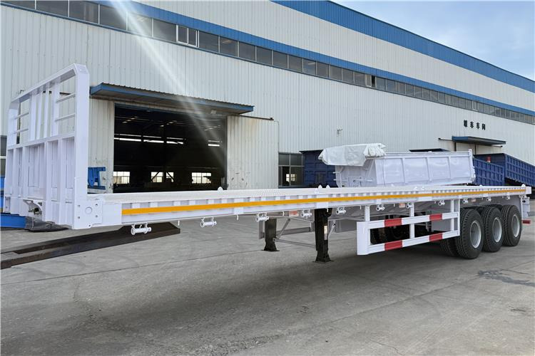 2025 New Model 40ft Flatbed Semi Trailer for Sale In Saudi Arabia - סמיטריילר מוביל מכולות/ החלפת גוף: תמונה 1 2025 New Model 40ft Flatbed Semi Trailer for Sale In Saudi Arabia - סמיטריילר מוביל מכולות/ החלפת גוף: תמונה 1
