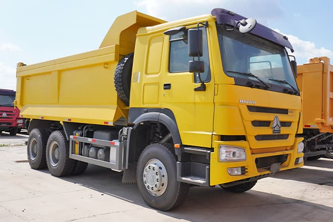 SINOTRUK Sinotruk Howo 10 Wheeler Dump Truck for Sale in Djibouti - מזהיר: תמונה 2 SINOTRUK Sinotruk Howo 10 Wheeler Dump Truck for Sale in Djibouti - מזהיר: תמונה 2