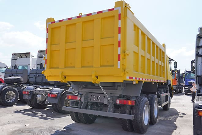 SINOTRUK Sinotruk Howo 400 New Dump Truck for Sale in Angola - מזהיר: תמונה 4 SINOTRUK Sinotruk Howo 400 New Dump Truck for Sale in Angola - מזהיר: תמונה 4
