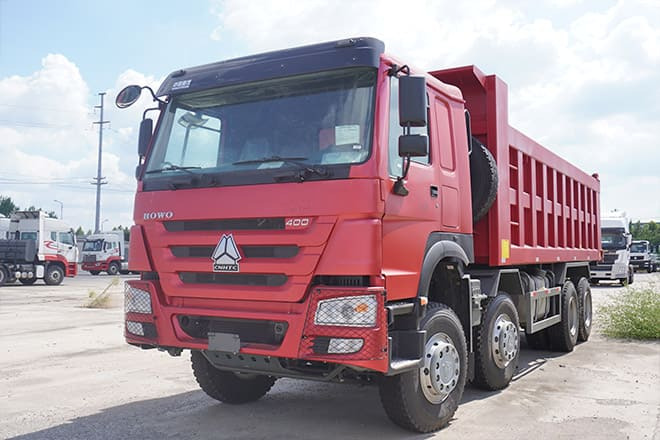 SINOTRUK Sinotruk Howo 8x4 Dump Truck for Sale in Cameroon - מזהיר: תמונה 3 SINOTRUK Sinotruk Howo 8x4 Dump Truck for Sale in Cameroon - מזהיר: תמונה 3