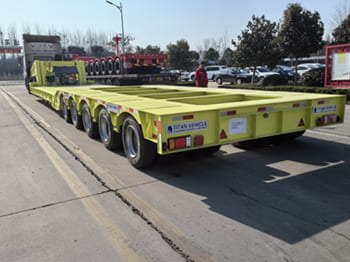 TITAN 120 ton detachable lowbed trailer for sale in Nigeria - סמיטריילר: תמונה 2 TITAN 120 ton detachable lowbed trailer for sale in Nigeria - סמיטריילר: תמונה 2