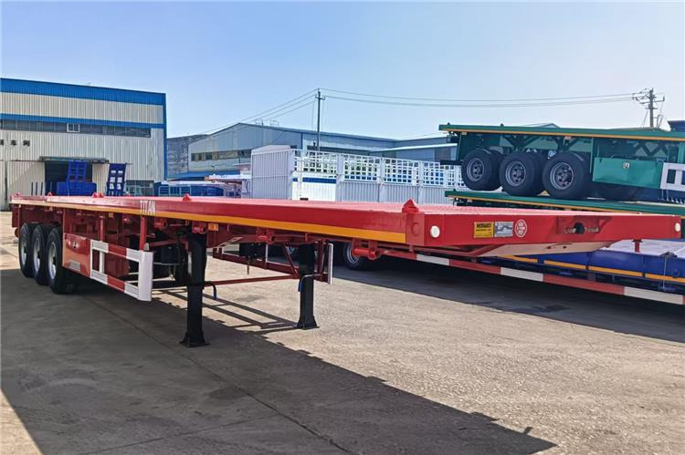 TITAN 2025 New China Flatbed Trailer with Single Tires In Kenya - סמיטריילר שלדה: תמונה 2 TITAN 2025 New China Flatbed Trailer with Single Tires In Kenya - סמיטריילר שלדה: תמונה 2
