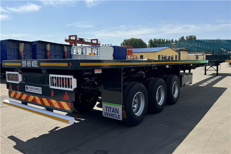 TITAN 3 Axle 40ft Extendable Flatbed Trailer for Sale In Argentina - סמיטריילר צד נופל/ שטוח: תמונה 3 TITAN 3 Axle 40ft Extendable Flatbed Trailer for Sale In Argentina - סמיטריילר צד נופל/ שטוח: תמונה 3
