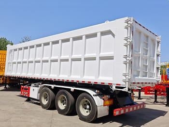 TITAN 3 Axle End Dump Trailer for Sale in Ghana - סמיטריילר עם מזהיר: תמונה 5 TITAN 3 Axle End Dump Trailer for Sale in Ghana - סמיטריילר עם מזהיר: תמונה 5