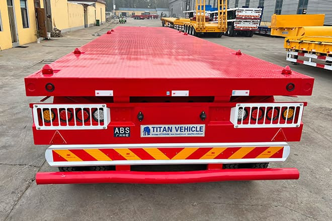TITAN 3 Axle Flatbed Trailer for Sale in Senegal - סמיטריילר צד נופל/ שטוח: תמונה 5 TITAN 3 Axle Flatbed Trailer for Sale in Senegal - סמיטריילר צד נופל/ שטוח: תמונה 5
