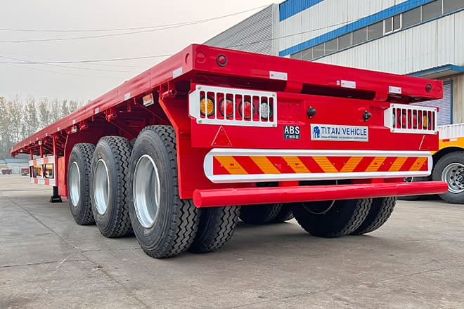 TITAN 3 Axle Flatbed Trailer for Sale in Senegal - סמיטריילר צד נופל/ שטוח: תמונה 1 TITAN 3 Axle Flatbed Trailer for Sale in Senegal - סמיטריילר צד נופל/ שטוח: תמונה 1