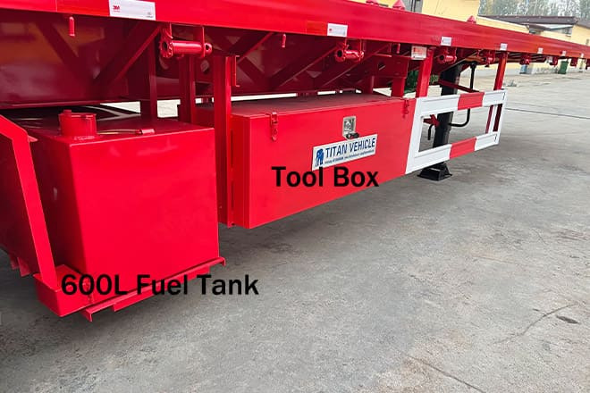 TITAN 3 Axle Flatbed Trailer for Sale in Senegal - סמיטריילר צד נופל/ שטוח: תמונה 2 TITAN 3 Axle Flatbed Trailer for Sale in Senegal - סמיטריילר צד נופל/ שטוח: תמונה 2