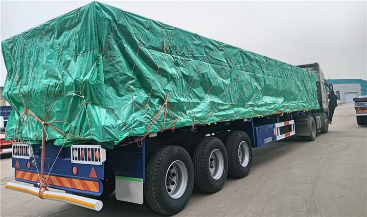 TITAN 3 Axle Flatbed Trailer will be ship to Zambia - סמיטריילר צד נופל/ שטוח: תמונה 1 TITAN 3 Axle Flatbed Trailer will be ship to Zambia - סמיטריילר צד נופל/ שטוח: תמונה 1
