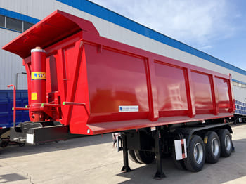 TITAN 3 Axle Semi Container Tipper Trailer for Sale in Malawi - סמיטריילר עם מזהיר: תמונה 3 TITAN 3 Axle Semi Container Tipper Trailer for Sale in Malawi - סמיטריילר עם מזהיר: תמונה 3