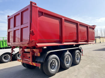 TITAN 3 Axle Semi Container Tipper Trailer for Sale in Malawi - סמיטריילר עם מזהיר: תמונה 1 TITAN 3 Axle Semi Container Tipper Trailer for Sale in Malawi - סמיטריילר עם מזהיר: תמונה 1