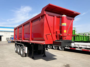 TITAN 3 Axle Semi Container Tipper Trailer for Sale in Malawi - סמיטריילר עם מזהיר: תמונה 2 TITAN 3 Axle Semi Container Tipper Trailer for Sale in Malawi - סמיטריילר עם מזהיר: תמונה 2