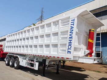 TITAN 3 Axle Semi Tipper Tractor Trailer for Sale in Malawi - סמיטריילר עם מזהיר: תמונה 1 TITAN 3 Axle Semi Tipper Tractor Trailer for Sale in Malawi - סמיטריילר עם מזהיר: תמונה 1
