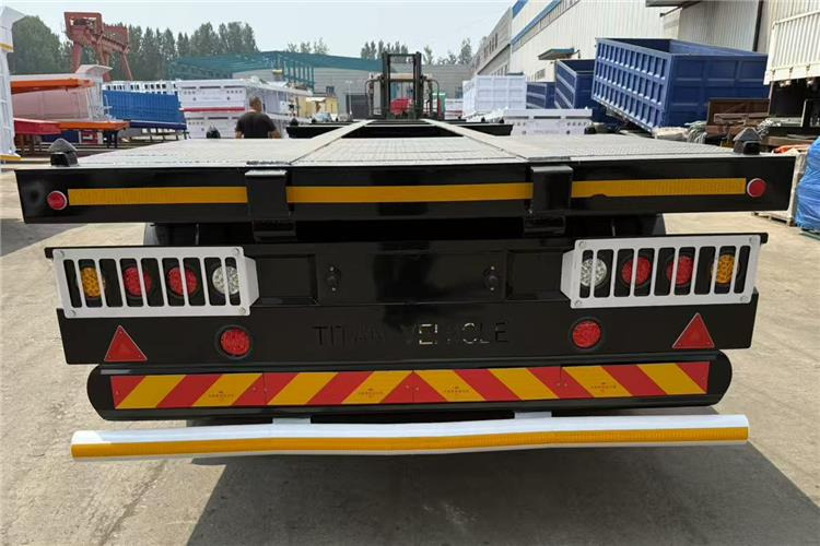 TITAN 3 Axle Skeletal Semi Trailer Price for Sale Near Me In Jamaica - סמיטריילר שלדה: תמונה 3 TITAN 3 Axle Skeletal Semi Trailer Price for Sale Near Me In Jamaica - סמיטריילר שלדה: תמונה 3