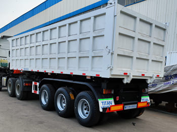 TITAN 3 Axle Tip Trailer for Sale in Tanzania - סמיטריילר עם מזהיר: תמונה 2 TITAN 3 Axle Tip Trailer for Sale in Tanzania - סמיטריילר עם מזהיר: תמונה 2