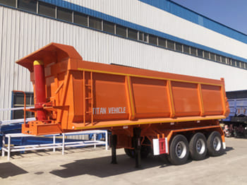 TITAN 3 Axle Tractor Tipper Trailer for Sale in Zambia - סמיטריילר עם מזהיר: תמונה 1 TITAN 3 Axle Tractor Tipper Trailer for Sale in Zambia - סמיטריילר עם מזהיר: תמונה 1